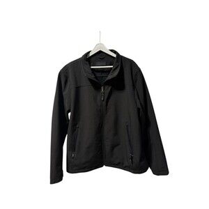 Guess Men’s Water Resistant Jacket Black Size XXL EUC